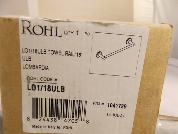 Discount clearance closeout open box and discontinued ROHL | ROHL LO1/18ULB Lombardia 18