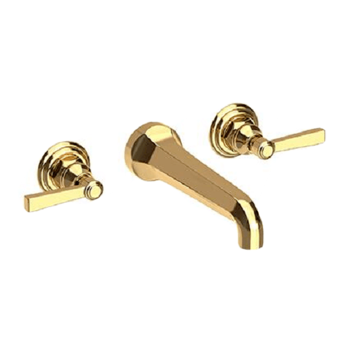 Discount clearance closeout open box and discontinued Newport Brass | Newport Brass Wall Mounted Widespread Bathroom Faucet Astor 3-911/03N Uncoated