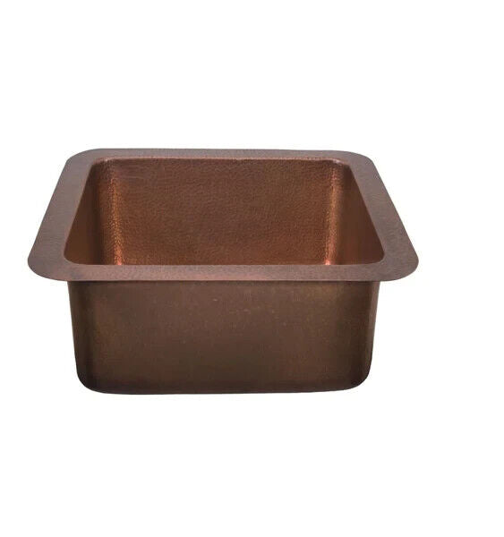 Thompson Traders NS25033H Vernazza Renovation Hand Hammered Copper Kitchen Sink