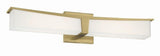 Discount clearance closeout open box and discontinued George Kovacs | George Kovacs Lighting P1533-248-L Plane-LED 24" Bath Vanity Light , Honey Gold