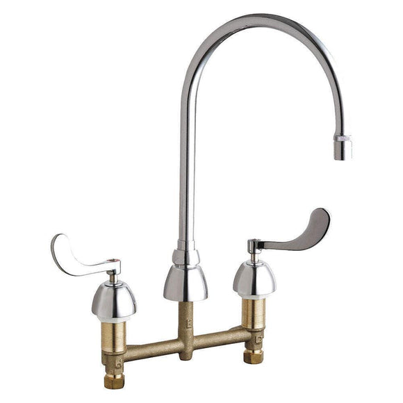 Discount clearance closeout open box and discontinued Chicago Faucets | Chicago 786-GN1AE29ABCP Concealed Hot and Cold Lavatory Faucet , Chrome Plated