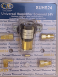 SUPCO SUHS24 Kit de reemplazo de válvula solenoide humidificador universal