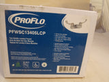 Proflo PFWSC13405LCP 0,5 GPM Robinet de salle de bain central de 2 manches, Chrome, Chrome