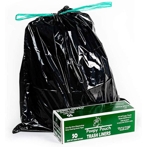 Discount clearance closeout open box and discontinued Poopy Pouch | POOPY POUCH PP-13GAL-BAGS Pet Waste Receptacle Bag 13 gal.