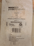 Discount clearance closeout open box and discontinued NIBCO | NIBCO PC611 Reducing Press Tee 3" x 1-1/4" x 3" 9107900PC