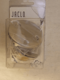 Discount clearance closeout open box and discontinued Jaclo | Jaclo 542-SN Lift and Turn Bathtub Drain Strainer with Faceplate in Satin Nickel