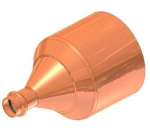 Discount clearance closeout open box and discontinued Apollo | APOLLO 10068002 2-1/2 in. x 1 in. Press Copper Fitting Large to Small Lead Free