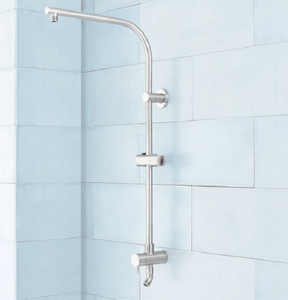Discount clearance closeout open box and discontinued Signature Hardware | Signature Hardware SHSR7010BN Retrofit Shower Trim w Slide Bar - Brushed Nickel