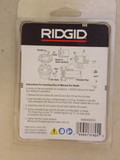 Discount clearance closeout open box and discontinued RIDGID | RIDGID 37825 Pipe Threading Dies 1/2" NPT