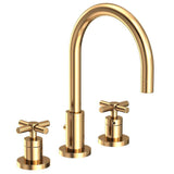 Newport Brass 990/03N East Linear Widespread Lavatory Faucet , Polished Brass