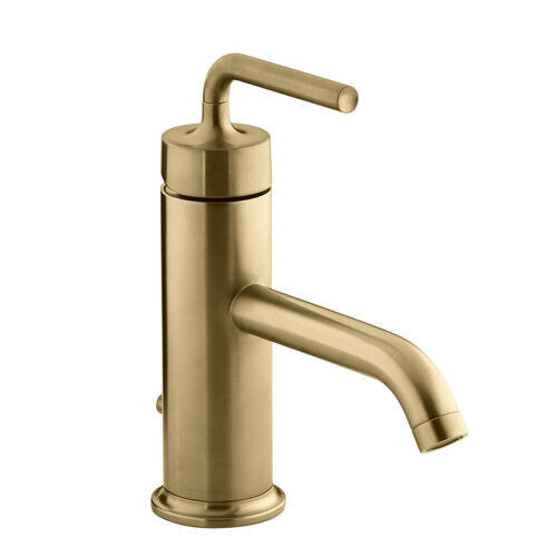 Kohler K-14402-4A-BGD Purist Single-handle Bathroom Sink Faucet , Brushed Gold