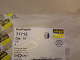 Viega Propress 77712 Copper Lead Free 1/2” Cap (Bag of 10)