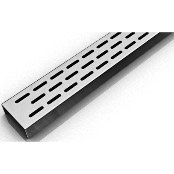 Discount clearance closeout open box and discontinued Infinity | Infinity Drain 32 Inch EA 65 Grate 1 Inch high EA 6532 PS , Polished Stainless