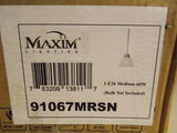Discount clearance closeout open box and discontinued Maxim Lighting | Maxim Lighting 91067MRSN Malaga Mini Pendant in Satin Nickel
