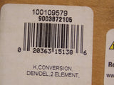 AO Smith 100109579 240V 2000W 2-Element Conversion Kit DEN/DEL Series 9003872105