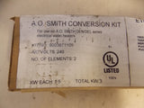 Discount clearance closeout open box and discontinued Element | AO Smith 100109578 240V 1.5KW 2-Element Conversion Kit DEN/DEl Series 9003871105