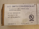 Discount clearance closeout open box and discontinued AO Smith | AO Smith 100109536 120V 3KW 1-Element Conversion Kit AO Smith 9003829105