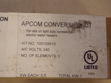 APCOM 100109510 Conversion L. Duty 2-Element Kit 3500W 240V AO Smith 9003803005