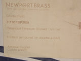 Newport Brass 3-1032BP/O08A Balanced Pressure Shower Trim Set , Antique Copper