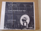 Fortis 92425L0PC Brera Single Handle 3-way Diverter Valve Trim , Polished Chrome