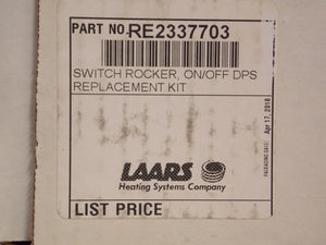 Laars RE2337703 Heating Systems SWITCH ROCKER ON/OFF DPST