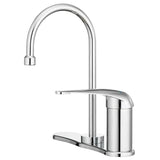 Powers 215A5 Thermostatic Faucet With Deck Plate and 0.5 Gpm Aerator , Chrome