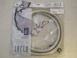 Jaclo 3049-DS-PN Double Spiral 49" Hand Shower Brass Hose 1/2" , Polished Nickel