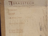 Brasstech 321/07 Filador de la cuadrícula Drenaje del baño en el acabado de bronce inglés