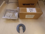 Watts Hy-725-6 Hidrante de pared sin congelación con cerradura de cilindro de caja de caja y pared