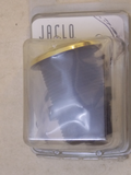 JACLO - 2828 -PB - Botón de interruptor de aire redondo de eliminación de desechos, latón pulido