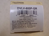 Lutron Diva 450W Magnetic Low Voltage Single-Pole Gray DVLV-600P-GR