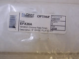 SLOAN Optima EFX26A Base Plate 8" Centerset Kit 3324101 , Chrome Plated