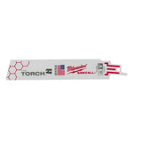 Milwaukee 48-00-8784 6"  18 TPI Torch Thick Metal SAWZALL Blades (Pack of 25)