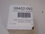 BARD S8402-093 Thermal Cut-Off Device 110C For EHWV03-A05/EHWV06-B09