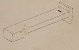 Brizo T70422-NKLHP Frank Lloyd Wright Wall Mount Tub Filler Less Handles, Nickel