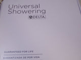 Delta 52158-PR Lumicoat Universal Showering 12" Round 1.75 GPM Single , Chrome
