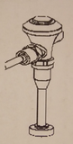 Estándar americano 6145013ll.002 Válvula manual de descarga de diafragma de diafragma, cromo