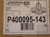 Progress Lighting P400095-143 Kene 5 Light 27" Wide Chandelier in Graphite Grey
