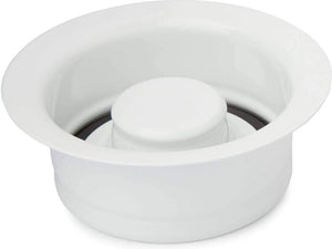 Signature Hardware PCH-5029wht Deep Garbage Disposer Flange and Stopper , White