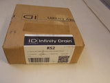 Placa roscada Infinity Drain RS2 de 2" para BFS 22