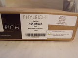 Phylrich 161-01-002 HENRI Widespread Faucet with Cross Handles , French Brass