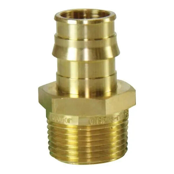 Uponor Q5525050 ProPEX Brass Male Threaded Adapter 1/2