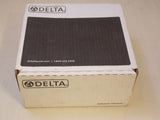 Delta T17067-BL Ara Monitor 17 Dual Function Pressure Balance Shower Trim, Black