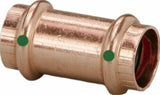 Viega 78177 3/4 "x 3/4" propina el acoplamiento de cobre sin parada, (bolsa de 10)