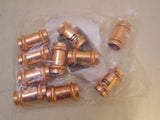 Viega 78177 3/4" x 3/4" ProPress Copper Coupling No Stop , (Bag of 10)