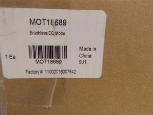 MOT18689 Brushless Dc Fan Motor For Trane