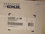 Kohler TLS22027-4-BN baignoire et garniture de douche moins pomme de douche, nickel brossé