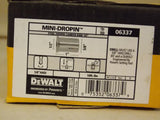 Dewalt 06337 Mini-Drop-in 1/2 "Internal Thread Carbon Steel Anchor (boîte de 50)
