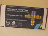 Cash Acme 1/2" Thermostatic Mixing Valve HG110-D w SharkBite Connection - 24504