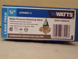 Watts 0009478 3/4" In-Line Pressure Reducing Valve LFN45BM1-U 3/4" NPT